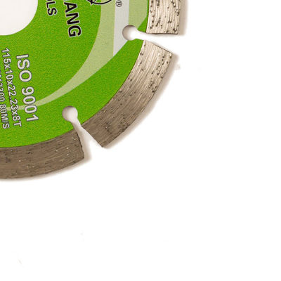 Koude Pers 4.5inch ‚115×1.2/1.8×10×22.23×8T Gesegmenteerd Diamond Blade For General Purpose, Steen met Met lange levensuur