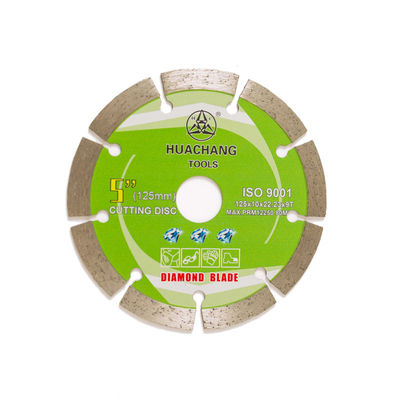 Koude Pers 5inch 125×1.2/1.8×10×22.23×9T Gesegmenteerd Diamond Blade For General Purpose, Steen en Beton