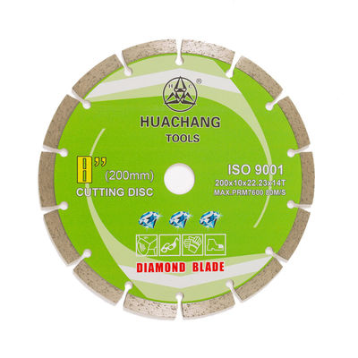 Koude Pers 8inch 200×1.6/2.2×10×22.23mm×14T Gesegmenteerd Diamond Blade For General Purpose, Steen en Beton