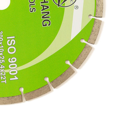 hoog - kwaliteits Koude Pers 12inch ‚300×2.0/3.0×10×25.4×22Tmm Gesegmenteerd Diamond Blade For General Purpose, Steen