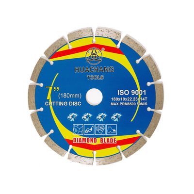 180×1.6/2.2×10×22.23×14T concreet Scherp Wiel voor Molen 180mm Diamond Tile Cutting Blade