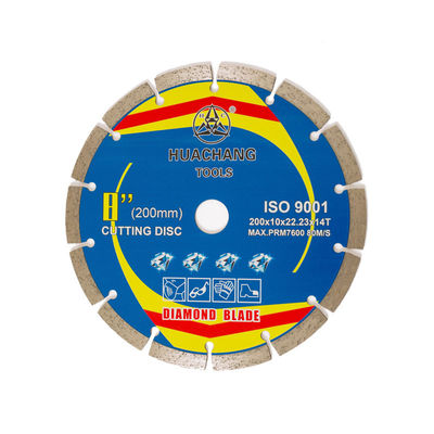 Het hete Lichaam van het Pers200×1.6/2.2×10×22.23×14t Diamond Saw Blade Diamond Segment &65Mn Staal Voor Ceramisch, Tegel, Graniet, Marmer