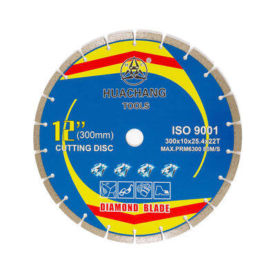Hoog - kwaliteits300×10×25.4×22t Concreet Scherp Wiel voor Molen 300mm Diamond Tile Cutting Blade