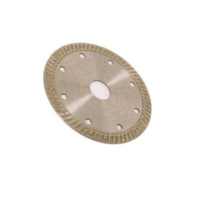 Hoog - kwaliteits Hete Pers 4.5inch 115×1.2/2.0×10×22.23mm Porselein Diamond Blade With Long Life