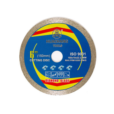 6inch ‚150×1.4/2.0×10×22.23mm het Hete Algemene Doel van Persdiamond tile saw blades for, Ceramisch, Marmeren en Concreet