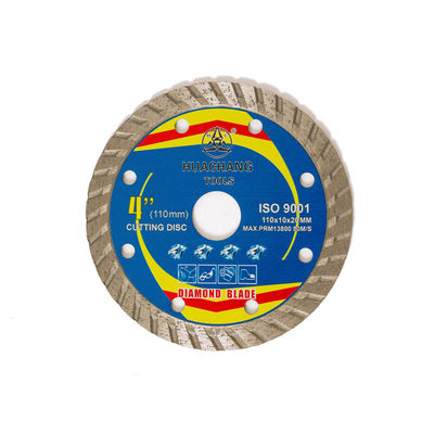 Hoog - kwaliteits Hete Pers 4.3inch 110×1.2/1.8×10×20mm Porselein Ceramisch Diamond Blade For General Purpose, Marmer