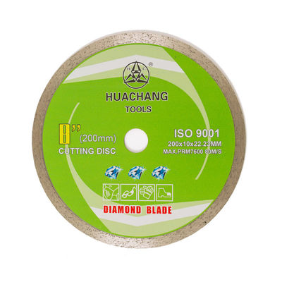 200mmx22.23mm 8 Duim Ononderbroken Rim Diamond Blade For Masonry
