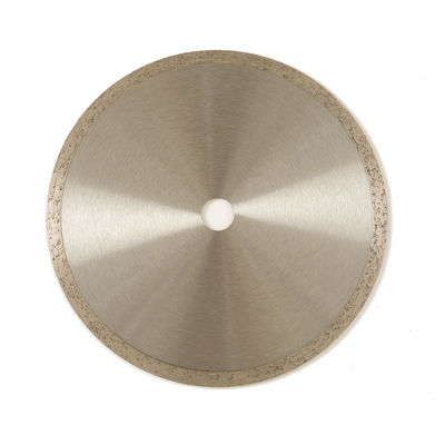 Koude Pers 9inch 230×1.8/2.6×10×22.23mm Ononderbroken Rim Diamond Blade For Ceramic With Met lange levensuur