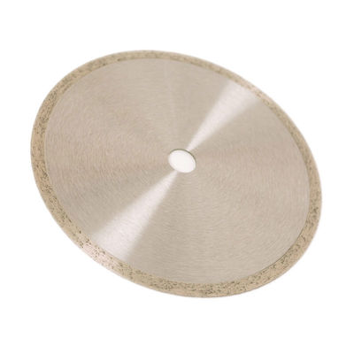 Koude Pers 9inch 230×1.8/2.6×10×22.23mm Ononderbroken Rim Diamond Blade For Ceramic With Met lange levensuur