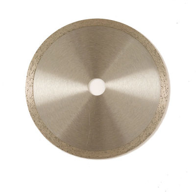 Koude Pers 7inch 180×1.6/2.2×10×22.23mm Ononderbroken Rim Diamond Blade For Ceramic, Marmer met het Lange Scherpe Leven