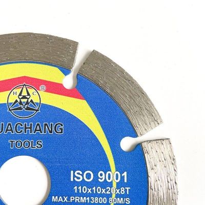 Hete Pers	110×1.2/1.8×10×20×8T gesegmenteerd Blad Diamond Saw Blade For Ceramic, Tegel, Graniet, Marmer, Beton en Baksteen
