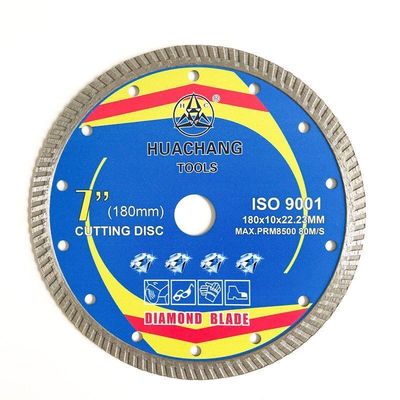 6 duim 180mm de Scherpe Schijf van Diamond Blade High Quality Porcelain voor Hoekmolen 22.23mm Boree