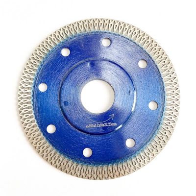 Hoog - kwaliteits Hete Pers 4inch 105x0.8/1.2x10x20mm Blauw Cirkeldiamond saw blade for general-Ceramisch Doel, Baksteen