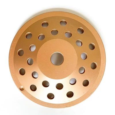 5inch kiezen laser Gelaste 125×10T (30×5×7.2) ×22.23mm Rij Diamond Cup Wheel For Concrete, Steen, Harde Bouwmaterialen uit