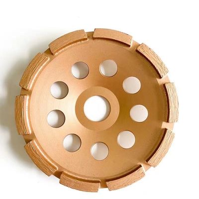 5inch kiezen laser Gelaste 125×10T (30×5×7.2) ×22.23mm Rij Diamond Cup Wheel For Concrete, Steen, Harde Bouwmaterialen uit