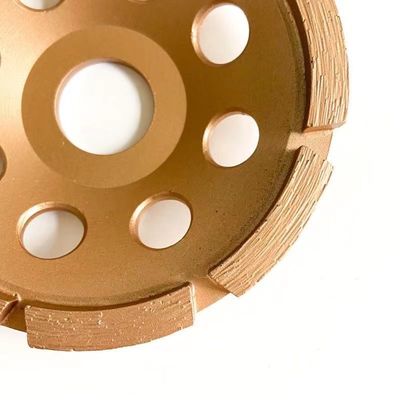 De fabrieks7inch Laser laste 180mm Diamond Single Row Grinding Cup Wiel voor Beton, Steen, Harde Bouwmaterialen
