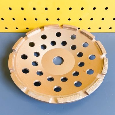 De fabrieks9inch Laser laste 230mm Diamond Single Row Grinding Cup Wiel voor Beton, Steen, Harde Bouwmaterialen