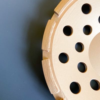 De fabrieks9inch Laser laste 230mm Diamond Single Row Grinding Cup Wiel voor Beton, Steen, Harde Bouwmaterialen
