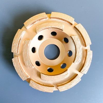 105mm 4 Dubbele Concrete Huachang Hulpmiddelen van Rijdiamond cup wheel grinding for