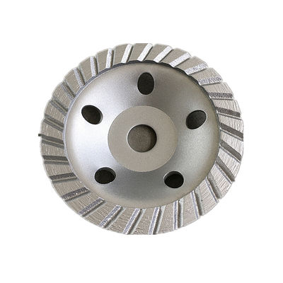 de hete pers 4inch 105×4.5×20×22.23mm sinterde 105mm Diamond Continuous Turbo Grinding Cup Wiel voor Beton, Steen