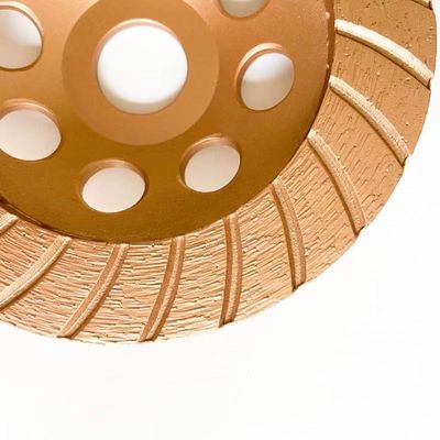 Hoog - kwaliteit 4.5inch 115×4.5×20×22.23Mm Concreet Turbodiamond grinding cup wheel sintered