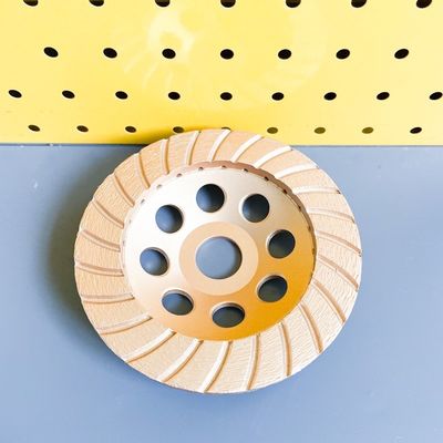 Het HuaChanghulpmiddel 6inch sinterde 150mm Diamond Continuous Turbo Grinding Cup Wiel voor Beton, Steen, Bouwmaterialen
