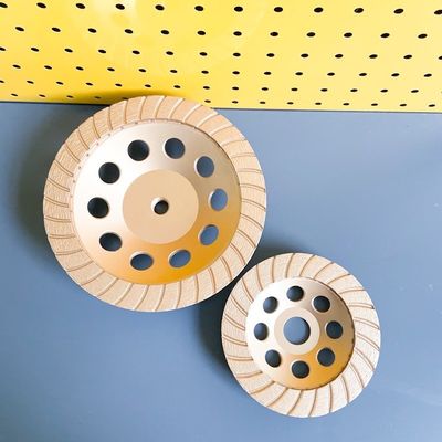 Het HuaChanghulpmiddel 6inch sinterde 150mm Diamond Continuous Turbo Grinding Cup Wiel voor Beton, Steen, Bouwmaterialen