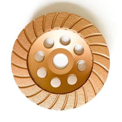 Hoog - kwaliteits7inch 180×4.5×20×22.23mm Diamond Continuous Turbo Grinding Cup Wiel voor Beton, Steen