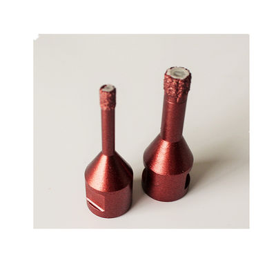 Hoog - kwaliteit 14×8×M14×60MM het Gesoldeerde Diamond Bit Drill With Long Leven van Diamond Drill Bit For Granite Vacuüm