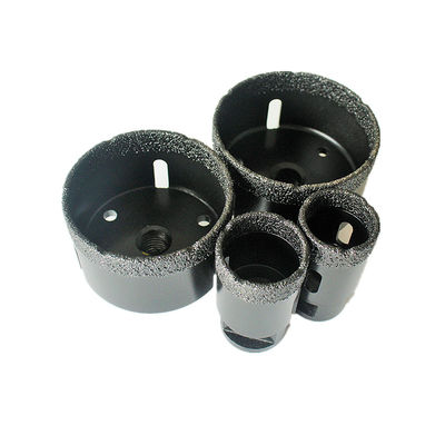 Hoog - kwaliteit 28×8×M14×60MM het Gesoldeerde Diamond Bit Drill With Long Leven van HUACHANG Diamond Drill Bit For Granite Vacuüm