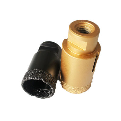 25×60×20×M10 droog Diamond Core Drill Bits met Hoogte - kwaliteit Met lange levensuur voor Ganite-Marmeren de Boorbeetjes van het Tegelporselein