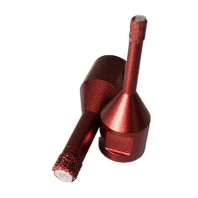 8×60×20×M10 droog van het de Tegelporselein van Diamond Core Drill Bits For Ganite Marmeren de Boorbeetjes met Hoogte - kwaliteit Met lange levensuur