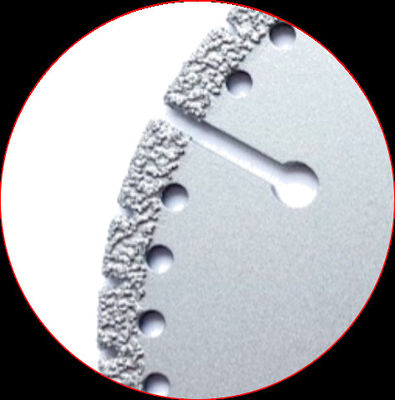 de Vacuüm Gesoldeerde Diamond Grinding Cutting Disc High Kwaliteit van 4.5inch 115×1.4/2.4×8×9T×22.23 voor Steen Ceramisch Plastic Marmer