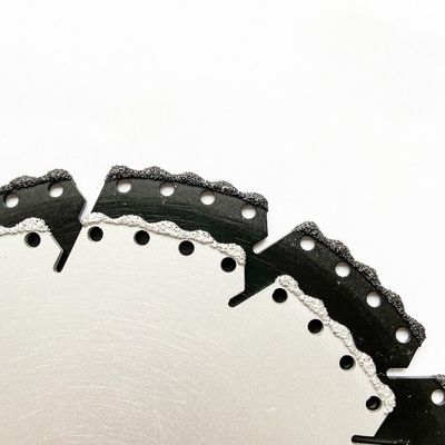 Hoog - kwaliteit 5inch 125×1.4/2.4×8×9T×22.23mm Vacuüm Gesoldeerd Diamond Grinding Cutting Disc For-Steen Ceramisch Plastic Marmer
