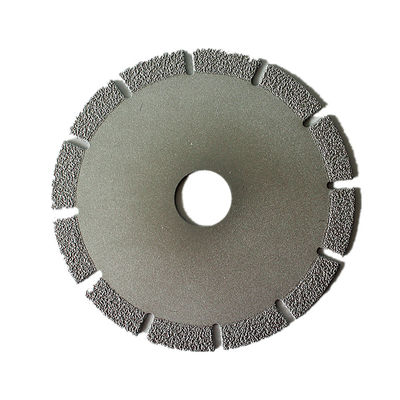 Goed kijk 9inch 230×1.8/2.7×6×17T×22.23 zuigen Gesoldeerd Diamond Grinding Cutting Disc voor steen ceramisch plastic marmer