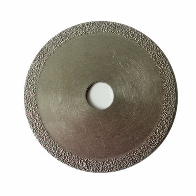100×1.0/1.8×15×20mm de Vacuüm Gesoldeerde Diamond Saw Blade For Cutting Noodsituatie van de het Roestvrije staalbrand van het Gietijzer Marmeren Metaal