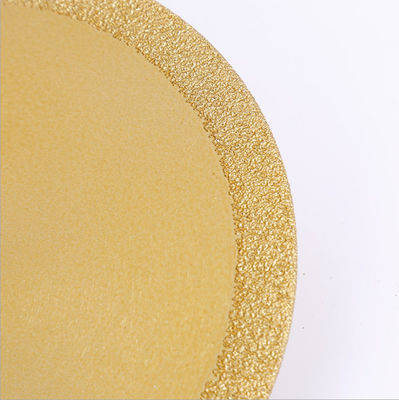 4.3“ van het het Gietijzer Marmeren Metaal van 110×1.2/2.2×5×20 de Vacuüm Gesoldeerde Diamond Saw Blade For Cutting Noodsituatie van de het Roestvrije staalbrand