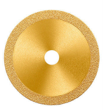 4.3“ van het het Gietijzer Marmeren Metaal van 110×1.2/2.2×5×20 de Vacuüm Gesoldeerde Diamond Saw Blade For Cutting Noodsituatie van de het Roestvrije staalbrand