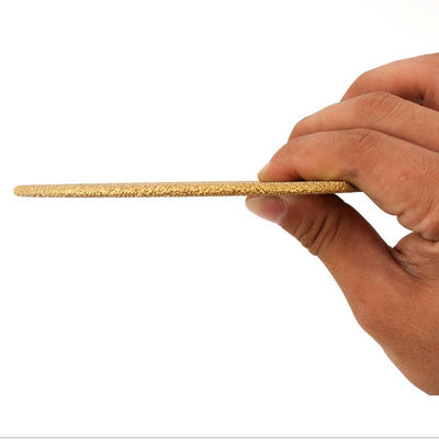 150×1.6×10×22.23mm de Vacuüm Gesoldeerde Diamond Saw Blade For Cutting Noodsituatie van de het Roestvrije staalbrand van het Gietijzer Marmeren Metaal