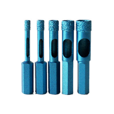 7*65*10mm Droge Diamond Core Drill Bits For Ganite Marmeren de Boorbeetjes van het Tegelporselein met Hoogte - kwaliteit Met lange levensuur