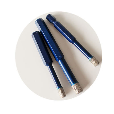 10*65*10mm Droge Diamond Core Drill Bits For Ganite Marmeren de Boorbeetjes van het Tegelporselein met Hoogte - kwaliteit Met lange levensuur