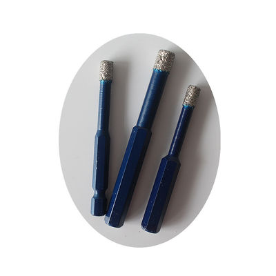 10*65*10mm Droge Diamond Core Drill Bits For Ganite Marmeren de Boorbeetjes van het Tegelporselein met Hoogte - kwaliteit Met lange levensuur