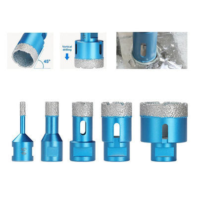 Diamond Core Bits 37×10×60×M10 voor van het de Tegelglas van Porseleinganite de Keramiekmarmer met Hoogte - kwaliteit