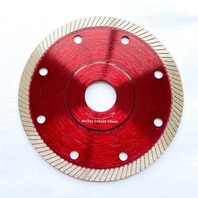 5inch 125x0.8/1.2x8x22.23mm Ceramisch Ceramisch Diamond Blade For General Purpose, Baksteen