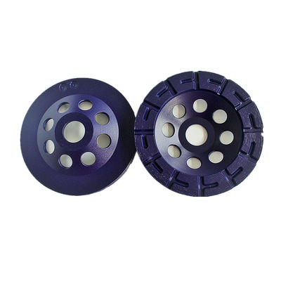 180mm Laser laste Gesegmenteerd Diamond Grinding Cup Wheel For-Beton, Steen, Bouwmateriaal