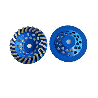 150mm Laser laste Gesegmenteerd Diamond Grinding Cup Wheel For-Beton, Steen, Bouwmateriaal