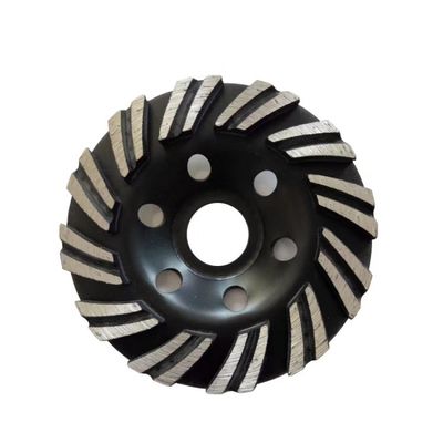 35mm 7-duim Gesegmenteerd Diamond Cup Grinding Wheel For Beton