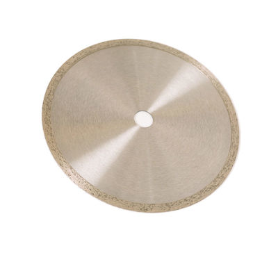 Koude Pers 9inch ‚230×1.8/2.6×10×22.23mm Ononderbroken Rim Diamond Blade For Ceramic With Met lange levensuur