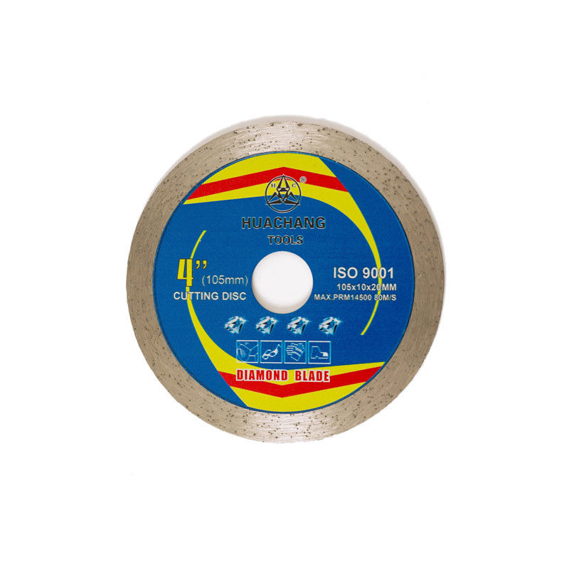 Hete Pers 4inch 105*1.8/1.2*10*8*20mm het Algemene Doel van Diamond Tile Saw Blades For, Ceramisch, Marmeren en Concreet