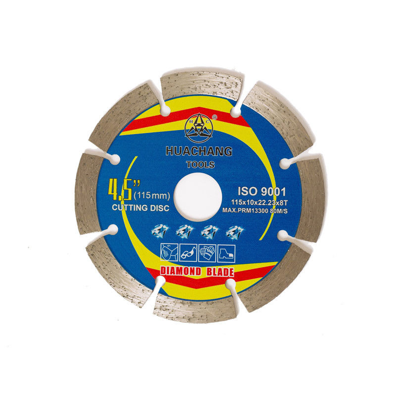Hoog - kwaliteits4.5inch 115×10×22.23×8T Concreet Scherp Wiel voor Molen Diamond Tile Cutting Blade